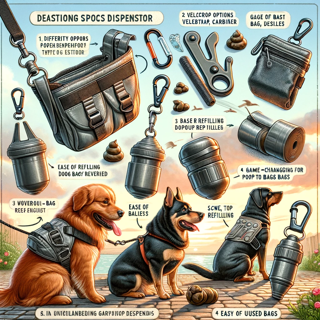 Dog Poop Bags and Dispensers