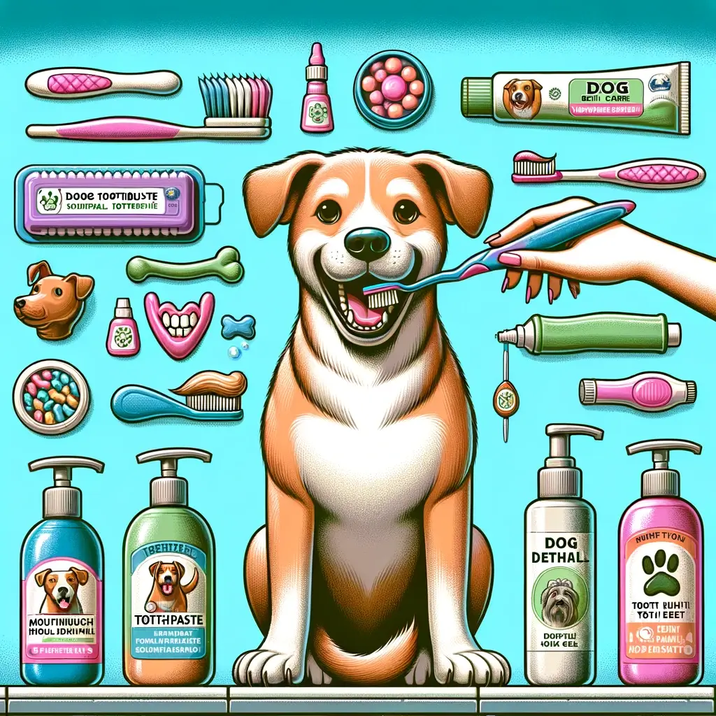 Dog Toothbrushes and Toothpaste