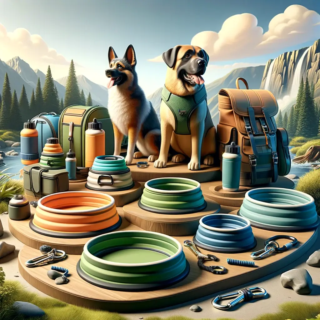 Dog Travel Cups and Bowls
