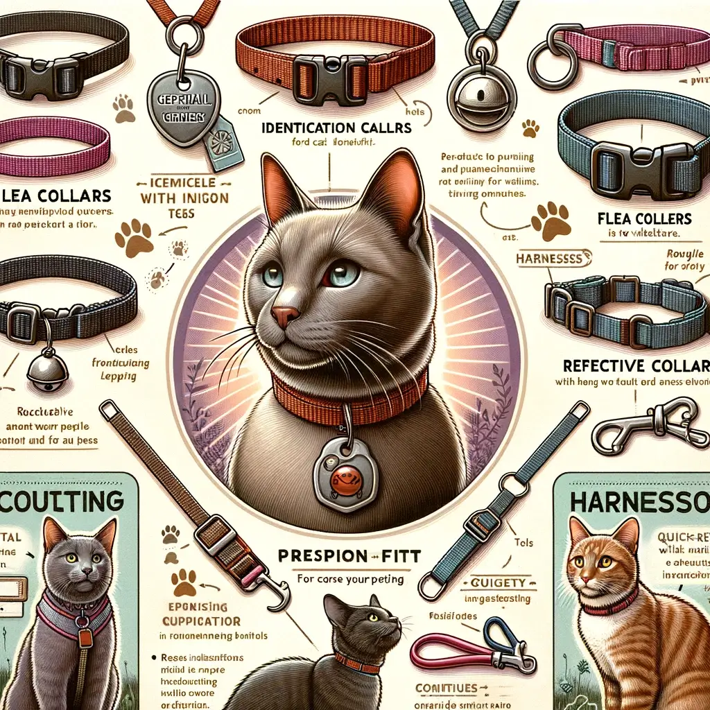 cat collars leads and harnesses