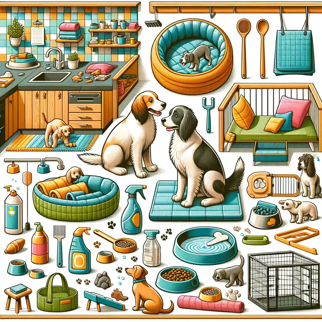 dogs at home equipment